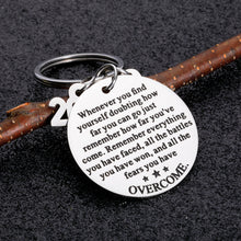 Load image into Gallery viewer, 2022 Inspirational Graduation Gifts Keychain for Women Men Middle High School College Students Graduation Gift for Him Her Daughter Son Nurses Master Senior Grad Gifts for Boys Girls Friends