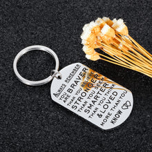 Load image into Gallery viewer, Inspirational Gifts 2020 Graduation Keychain for Women Men Always Remember You are Braver Birthday Christmas Motivational Gift for Son Daughter Friends Nurses Students Girls Boys