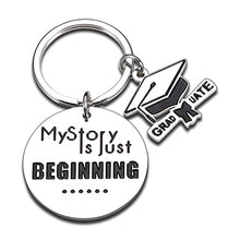 Load image into Gallery viewer, 2023 High School Graduation Gift for Him Her Inspirational Keychain College Middle Graduation Gift for Students Boys Girls Kid Farewell Gifts for Daughter Son Nurse Friends Women Men
