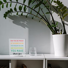Load image into Gallery viewer, Coworker Thank You Gift for Women Men Acrylic Office Desk Decor Gift for Colleagues from Boss Leader Birthday Christmas Leaving Going Away Employee Appreciation Gift for Coworker Paperweight Keepsake