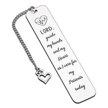 Load image into Gallery viewer, Nurse Bookmark Gift for Nurse Prayer Women Book Lovers Nurse Week Nurse Day Gift for Nurses Nursing School Graduation Gift for Medical Students RN Practitioners Birthday Christmas Gifts for Nurses