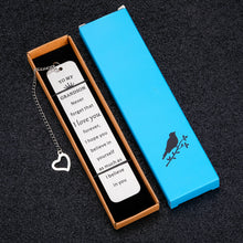 Load image into Gallery viewer, Grandson Gift from Grandma Grandpa Inspirational Bookmark Birthday High School College Graduation Christmas Gift for Grandson Teenager Boys Kids Men Love You Stocking Stuffer from Grandparents Nana