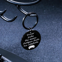 Load image into Gallery viewer, Funny Supernatural Fan Keychain Gift for Men Women SPN TV Show Merchandise Music Lover Driver Gifts for Best Friend Coworker Trucker Bus Driver Birthday Christmas Graduation Keyring