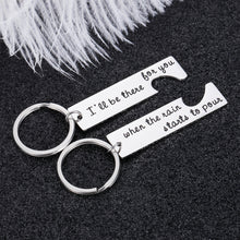 Load image into Gallery viewer, Best Friends Gifts Keychain I’ll Be There for You for Women Men Key Chain Set Friends TV Show Merchandise Gift for Friends Fans BFF Friendship Birthday Anniversary Christmas Jewelry