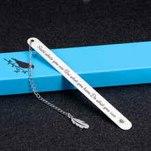 Load image into Gallery viewer, Inspirational Bookmark Gifts for Book Lovers Women Men 2023 Graduation Birthday Valentine Gifts for Best Friends Book Nerd Girls Boys Daughter Son Teacher Christmas Bookmark Gift for Coworker Boss