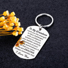 Load image into Gallery viewer, Inspirational Grandson Gifts Grandma Grandpa Stocking Stuffers for Teen Boys Christmas Birthday Gift for Grandson Kids Teenager High School Graduation Gifts for Him Child Students from Grandparents