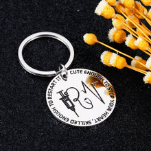 Load image into Gallery viewer, Funny Nurse Gifts for Women Men Nurse Keychain for 2021 Graduation Nursing Medical Students Nurses Day Week RN LPN Doctor Appreciation Gift Birthday Christmas Valentine Gift for Coworker Friends