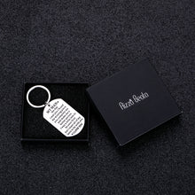 Load image into Gallery viewer, Valentine Gifts Husband Keychain for Him Boyfriend Anniversary Birthday to My Man Couple Wedding Long Distance Relationship Stocking Stuffer Gifts for Hubby Fiance Groom Key Pendant Jewelry