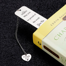 Load image into Gallery viewer, Coworker Thank You Gifts Bookmark for Boss Colleague Inspirational Birthday Leaving Away Farewell Retirement Appreciation Bookmark Gift for Coworker Mentor Teacher Employee Office Holiday Christmas