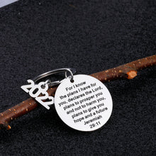 Load image into Gallery viewer, Graduation Gifts Keychain for Women Men 2021 College High School Graduates Bible Verse Inspirational Class of 2021 Senior Master Medical Graduation Gifts for Students Daughter Son Friends Nurses