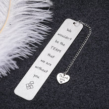 Load image into Gallery viewer, Thank You Gift Coworker Leaving Gift for Women Men Employee Appreciation Gift Bookmark for Colleague Team from Leader Boss Mentor Birthday Christmas Retirement Farewell Office Gift for Team Members