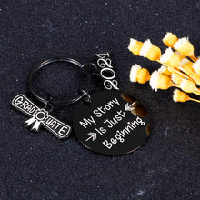 Load image into Gallery viewer, 2021 Graduation Gifts Keychain for Him Her Masters College Middle High School