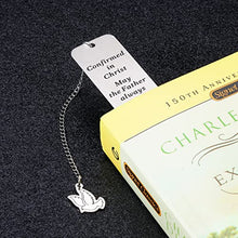 Load image into Gallery viewer, Religious Gifts for Men Women Inspirational Bookmark Christian Baptism Birthday Christmas Gifts for Him Her Godson Goddaughter Graduation Bible Verse Easter Gift for Book Lover Son Daughter Friends