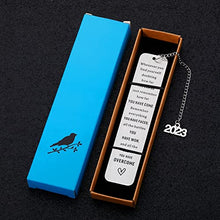 Load image into Gallery viewer, 2023 Inspirational Graduation Bookmark Gifts for Women Men Middle High School Graduation Gifts for Students Daughter Teen Son Boys Girls College Master Class 2023 Grads Gifts for Nurse Friends Him Her