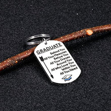 Load image into Gallery viewer, 2023 Graduation Gift for Him Her Inspirational Keychain High School Graduation Gift for Girls Boys Students Kid Birthday Christmas Farewell Gifts for Daughter Son Nurse Friends Women Men