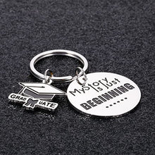 Load image into Gallery viewer, 2023 High School Graduation Gift for Him Her Inspirational Keychain College Middle Graduation Gift for Students Boys Girls Kid Farewell Gifts for Daughter Son Nurse Friends Women Men