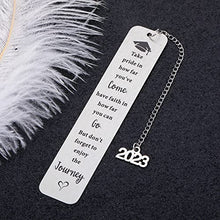 Load image into Gallery viewer, High School Graduation Gifts for Him Her 2023 Graduation Inspirational Bookmark for Students Daughter Son Boys Girls Kid Middle College Graduation Goodbye Gift for Grads Nurse Friends Women Men