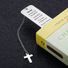 Load image into Gallery viewer, Christian Gifts for Women Men Inspirational Birthday Christmas Religious Bookmark Gift for Girls Daughter Book Lovers Bible Verse Faith Gift for Friends Coworker Graduation for Students Him Her