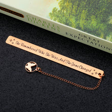 Load image into Gallery viewer, Inspirational Bookmark for Women Girls Friends Christmas Graduation Birthday Divorce Gifts for Daughter Mom Sister Girlfriend Valentine Graduation Stocking Stuffers for Book Lover Boss Lady Female