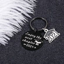 Load image into Gallery viewer, High School 2021 Graduation Gifts for Women Men Daughter Son from Mom Dad Enjoy The Next Chapter Grad Gifts for Her College Students Medical School Nurse Master Senior Gifts for Boy Girl