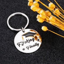 Load image into Gallery viewer, 2023 Funny Graduation Gifts Keychain for Him Her Middle High School Graduation Gift for Daughter Son Boys Girls Class 2023 Senior Grad Gift for PHD Law Nurse Master Graduates Friends Women Men