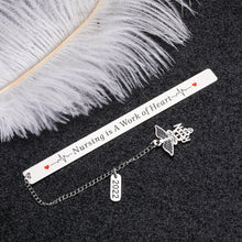 Load image into Gallery viewer, Nurse Gift Bookmark for Women Nurse Week Appreciation Gift for Nurses Practitioner 2022 Graduation Gift for Nursing School Students Nurse Day Birthday Christmas Gifts Bulk Keepsake for Book Lovers