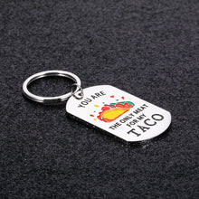 Load image into Gallery viewer, Funny Valentine Husband Gift from Wife Naughty Birthday Anniversary Keychain for Boyfriend Girlfriend Engagement Wedding Christmas Gift for Him Her Fiance Bride Hubby Taco Couple Soulmate Gift