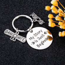 Load image into Gallery viewer, 2021 Graduation Gifts Keychain for Him Her Masters College Middle High School