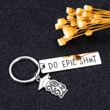 Load image into Gallery viewer, 2021 Graduation Gifts for Women Men Do Epic Keychain 2021 Senior Students Master Grad Gift for Son Daughter Friends Him Her from College High School Graduate Jewelry Present for Boys Girls