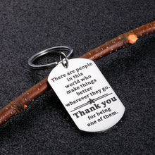 Load image into Gallery viewer, Thank You Gift for Women Men Coworker Employee Appreciation Boss Day Christmas Gift for Boss Leader Teacher Office Retirement Going Leaving Away Gift Inspirational Keychain for Friend Coach Colleague