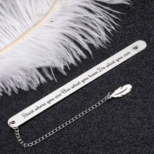 Load image into Gallery viewer, Inspirational Bookmark Gifts for Book Lovers Women Men 2023 Graduation Birthday Valentine Gifts for Best Friends Book Nerd Girls Boys Daughter Son Teacher Christmas Bookmark Gift for Coworker Boss