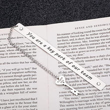 Load image into Gallery viewer, Bookmark Gift for Book Lovers Women Men Appreciation Gifts for Coworker Colleague Boss Employee Staff Thank You Gift for Team Leader Mentor Him Her Birthday Work Anniversary Christmas Retirement