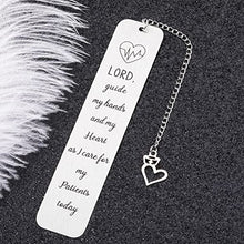 Load image into Gallery viewer, Nurse Bookmark Gift for Nurse Prayer Women Book Lovers Nurse Week Nurse Day Gift for Nurses Nursing School Graduation Gift for Medical Students RN Practitioners Birthday Christmas Gifts for Nurses
