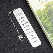 Load image into Gallery viewer, Nurse Bookmark Gift for Nurse Prayer Women Book Lovers Nurse Week Nurse Day Gift for Nurses Nursing School Graduation Gift for Medical Students RN Practitioners Birthday Christmas Gifts for Nurses