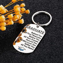 Load image into Gallery viewer, 2023 Graduation Gift for Him Her Inspirational Keychain High School Graduation Gift for Girls Boys Students Kid Birthday Christmas Farewell Gifts for Daughter Son Nurse Friends Women Men