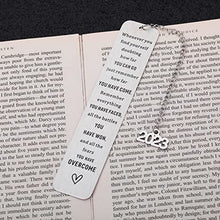 Load image into Gallery viewer, 2023 Inspirational Graduation Bookmark Gifts for Women Men Middle High School Graduation Gifts for Students Daughter Teen Son Boys Girls College Master Class 2023 Grads Gifts for Nurse Friends Him Her