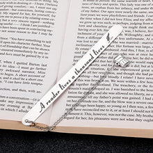 Load image into Gallery viewer, Bookmark Gift for Book Lover Readers Women Men Inspirational Birthday Christmas Graduation Gift for Friends Nerd Male Female Teacher Bookworm Club Bookmark Gift for Coworker Boss Couple Son Daughter