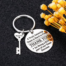 Load image into Gallery viewer, Thank You Office Gifts for Coworker Colleagues Women Men Birthday Boss Day Christmas Employee Appreciation Gift Keychain for Leader Mentor Team Members Staff Friend Retirement Goodbye Leaving Away