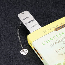 Load image into Gallery viewer, Boss Appreciation Gift Leader Birthday Christmas Gift Bookmark for Book Lover Mentor Boss Day Retirement Promotion Thank You Gift for Manager Supervisor Women Men Leaving Farewell for Coworker Him Her