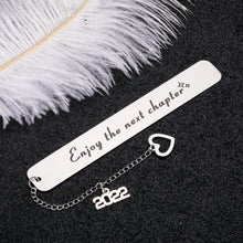 Load image into Gallery viewer, Bookmark Gift for Book Lover Inspirational Christmas 2022 Graduation Birthday Retirement Stocking Stuffers Gift for Women Men Boys Girls Senior Boss Coworker Leaving Promotion New Dad Mom Gift