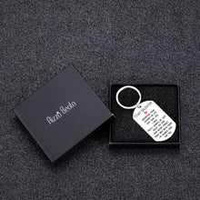 Load image into Gallery viewer, to My Daughter Gift Birthday Keychain from Mom Dad Inspirational Graduation Gift I’m Always Here for You Encouragement New Driver Going Away Key Chain Stocking Stuffer for Teens Girls