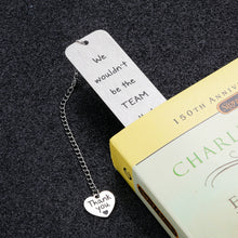 Load image into Gallery viewer, Thank You Gift Coworker Leaving Gift for Women Men Employee Appreciation Gift Bookmark for Colleague Team from Leader Boss Mentor Birthday Christmas Retirement Farewell Office Gift for Team Members