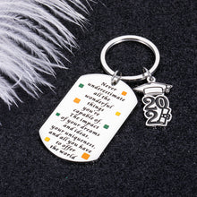 Load image into Gallery viewer, 2021 Graduation Keychain Gifts for Women Men Class of 2021 Students Daughter Son