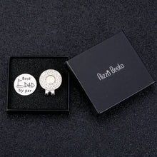 Load image into Gallery viewer, Dad Gifts from Son Daughter Stocking Stuffers for Him Men Christmas Birthday Fathers Day Golf Ball Marker for Father Daddy Valentine Wedding Gifts for Papa New Dad from Girls Boys Magnetic Hat Clip
