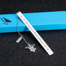 Load image into Gallery viewer, Nurse Gift Bookmark for Women Nurse Week Appreciation Gift for Nurses Practitioner 2022 Graduation Gift for Nursing School Students Nurse Day Birthday Christmas Gifts Bulk Keepsake for Book Lovers