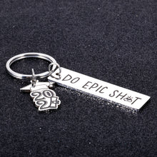 Load image into Gallery viewer, 2021 Graduation Gifts for Women Men Do Epic Keychain 2021 Senior Students Master Grad Gift for Son Daughter Friends Him Her from College High School Graduate Jewelry Present for Boys Girls