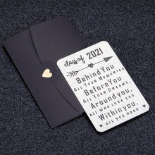 Load image into Gallery viewer, Graduation Gifts Wallet Card Insert for Him Her 2021 Seniors, Inspirational Master Nurses Students Graduates Daughter Son Gift 2021 Medical High College School Graduation Wallet Card for Women Men