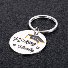 Load image into Gallery viewer, 2023 Funny Graduation Gifts Keychain for Him Her Middle High School Graduation Gift for Daughter Son Boys Girls Class 2023 Senior Grad Gift for PHD Law Nurse Master Graduates Friends Women Men