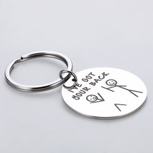 Load image into Gallery viewer, Funny Friendship Gifts Keychain for Best Friend BFF Sisters Birthday Christmas Valentine Gifts for Daughter Son Boys Girls I Got Your Back Graduation for Women Men Gag Present for Besties Brother
