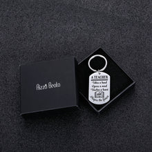 Load image into Gallery viewer, Teacher Appreciation Gif Keychain for Teachers Graduation Teacher’s Day Thanksgiving Day Birthday XMAS Gif A Teacher Takes A Hand Opens A Mind Inspirational Thank You Gif for Women Men